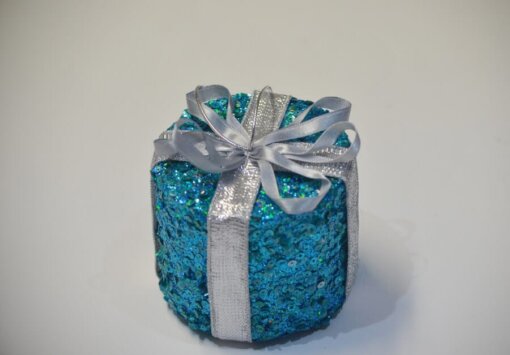 Round Gift Box 3" Teal