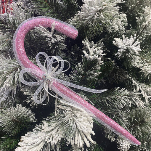 16" Candy Cane Dusty Pink