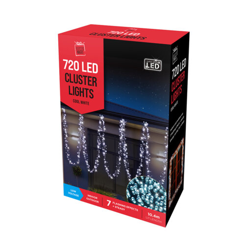 LED Cluster 720pc - White