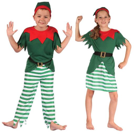 Elf Kids Costume