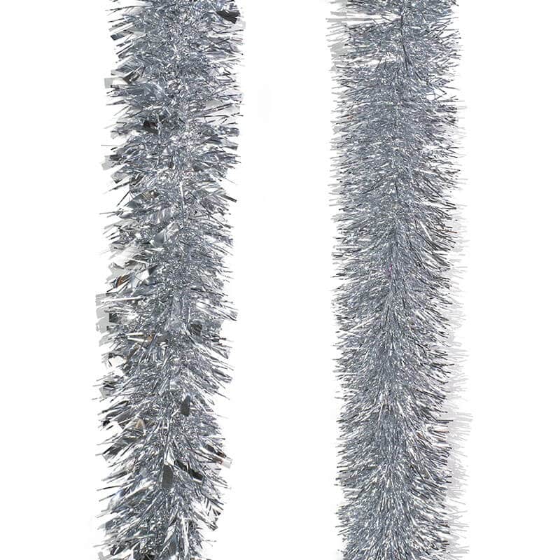 Tinsel Fine 2m Silver – Rudolph's Christmas