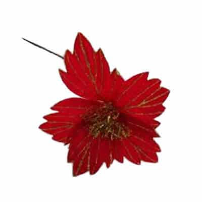 50cm Flower Red