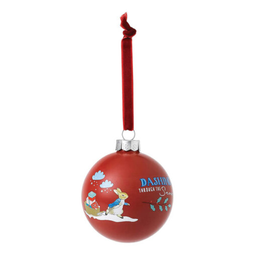 Peter Rabbit Christmas Bauble