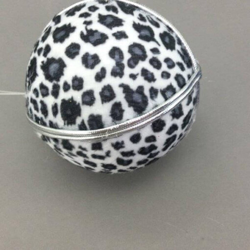 Leopard Print Bauble Dark