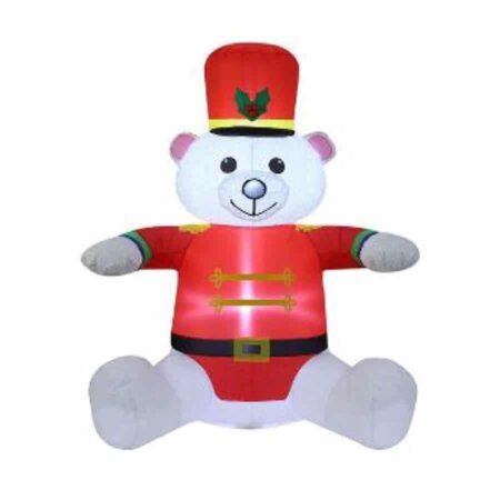 Plush Inflatable Bear Soldier -2M