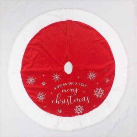 Velour Tree Skirt 90cm