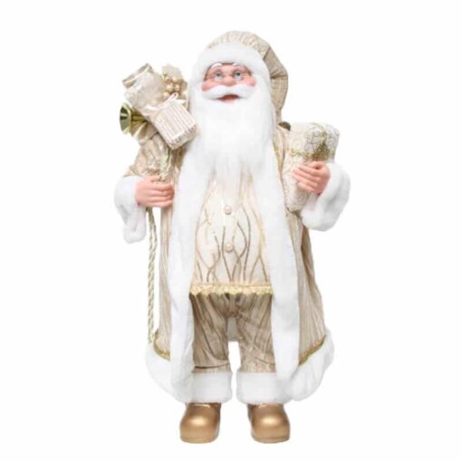 45cm Santa Gold