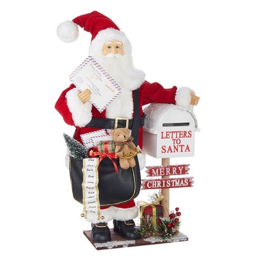 RAZ - Santa With Mailbox, Small