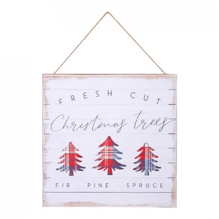 Fresh Cut Christmas Tree Sign
