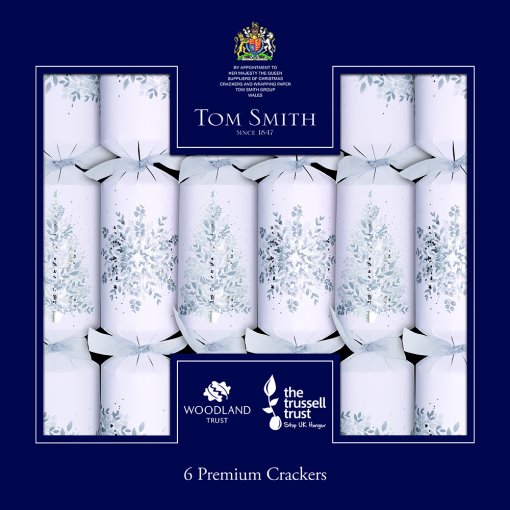 6 x 14" Silver Tom Smith Bonbons