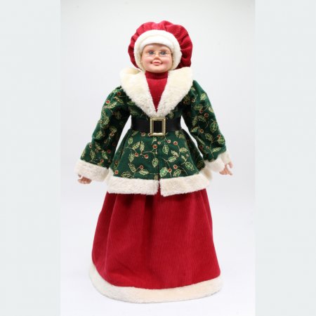 Mrs Clause Red & Green 60cm