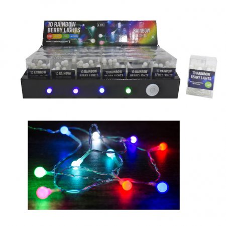 LED Mini Berries Colour Change 10pc