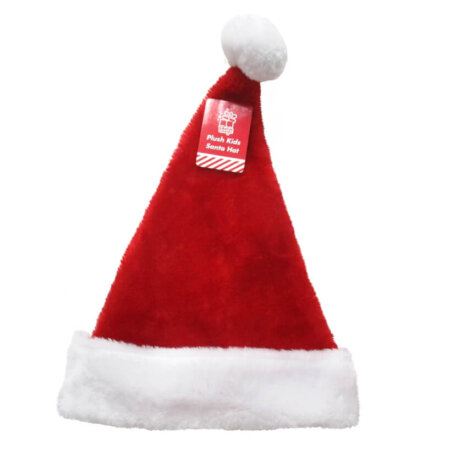 Santa Hat Plush Kids