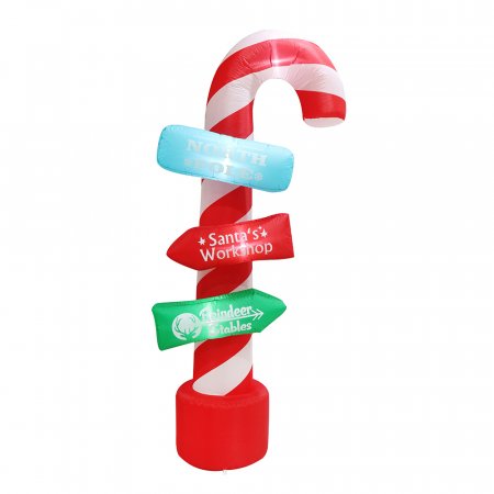 Airpower Candy Cane Sign Post