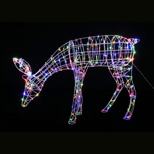 LED Flex Cable Feed Reindeer Multi