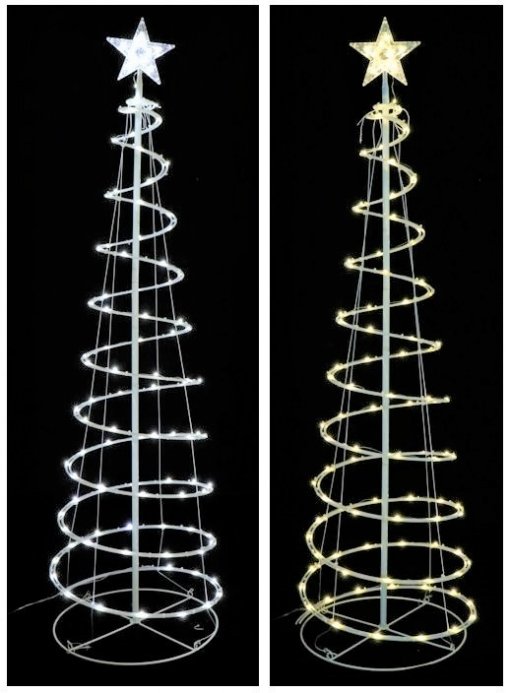 LED Spiral Tree 150cm WW or White