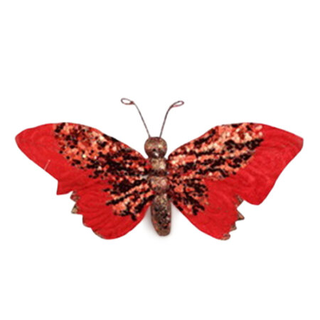 Butterfly Clip Red