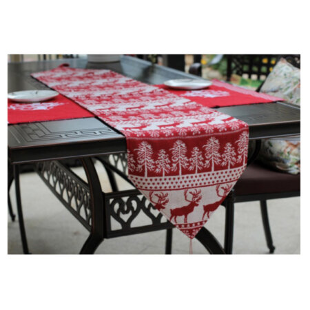 Red Table Runner