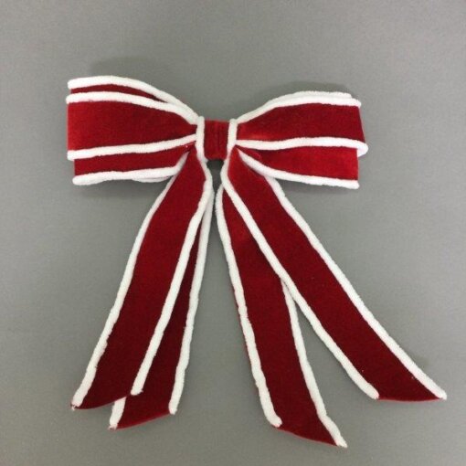 RED WHITE BOW