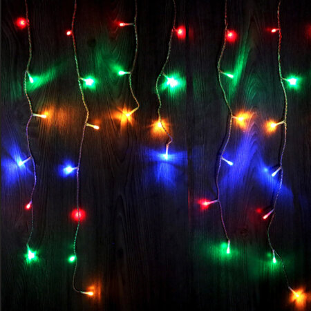 500 LED Icicle Light - Multicolour