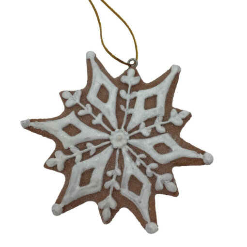 Gingerbread Snowflake 2