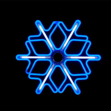 75cm Digital Snowflake