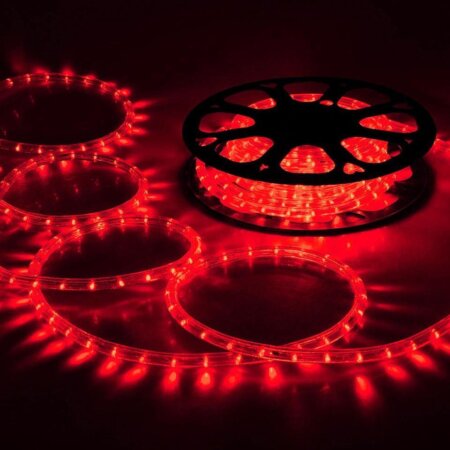 10m LED Rope Light - Red