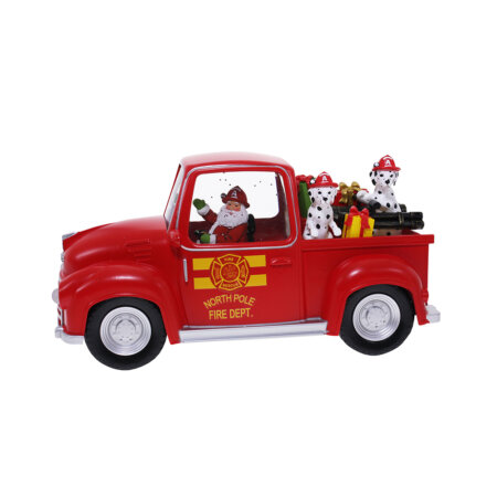 Santa Fire Truck