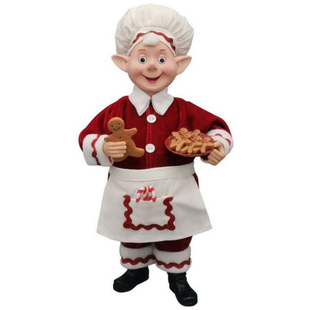 30cm Elf Gingerbread Cook