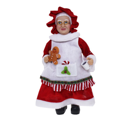 40cm Mrs Clause Tea & Biscuit