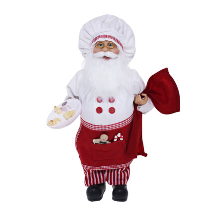 40cm Chef Santa Cookies