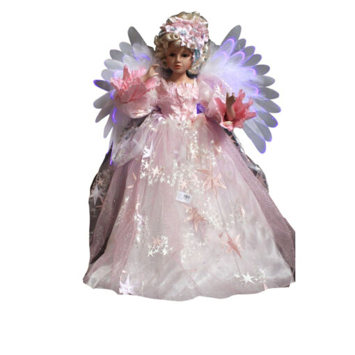 Fibre Optic Angel Medium Pink