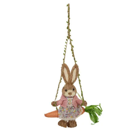 Prue! Pretty Bunny on Swing