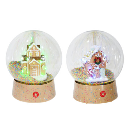 Gingerbread Globe 25cm Cute!