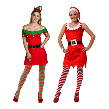 Ladies Santa or Elf Dress