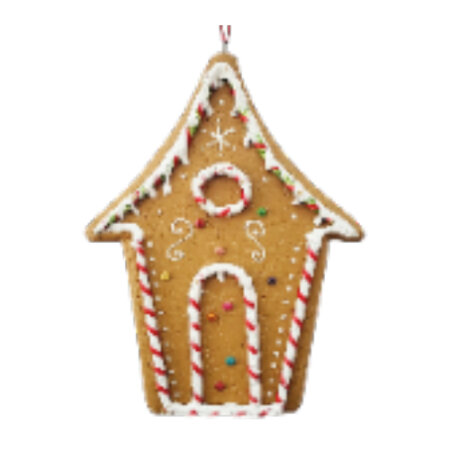 11" Gingerbread House